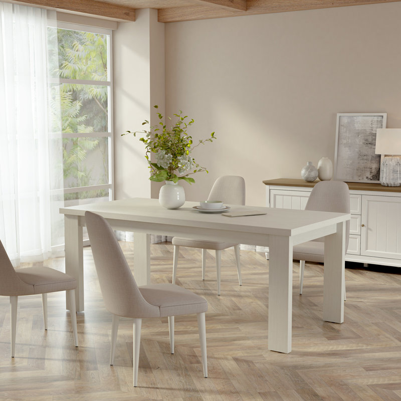 Brentford Dining Table, White