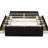 -Colored Queen Bed Frame With 6 Storage Drawers And Solid Wood Size For A Stylish Bedroom Look-1896686401