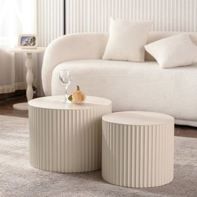 2 tables basses Modern Modern Beige