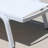 Adjustable Poolside Sunbed Outdoor Metal Chaise Lounge Set with Table