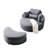 Parkview sofa couch, Swivel Accent Barrel Sofa Lounge Club Big Round Chair with Storage Ottoman,sofas,couches-1241233686