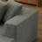 Chenille L-Shaped Sectional Sofa Set-5590146-5590144
