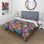 Retro Revival Paisley Pattern - Ensemble de housse de couette à motif cachemire-2122360955