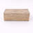 Travertine Rectangle Box Small Cream