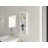 12" Bathroom Wall-Mounted Storage Rack, Float Mounting Design,(KD-Packing)-1825462591