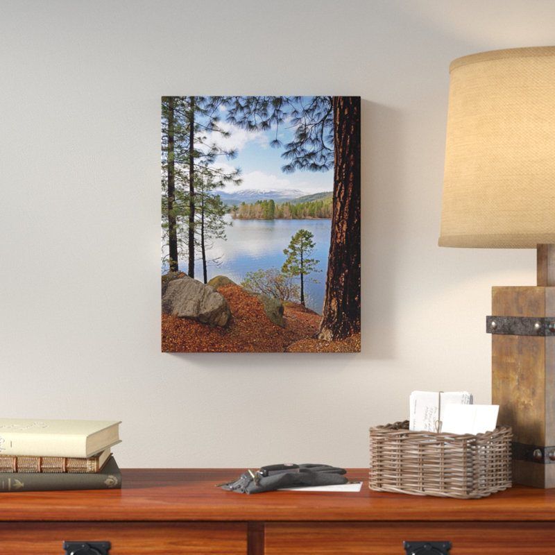 «Morning Reflection», reproduction de photo sur toile tendue, H 24 po x l 18 po x P 2 po