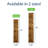 Black Welcome Porch Leaner 59" x 7.25"-285758672