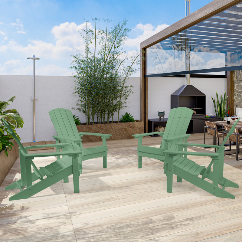  Chaise Adirondack Hips, Vert