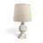 19" Green Floral Shades Table Lamp with Socket