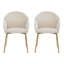 Chaise de salle à manger rembourrée Heckstall-2093916107