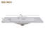 Meuble-lavabo mural simple flottant 35,5 po avec lavabo intégré, armoire de rangement à 2 tiroirs et 2 portes, compatible avec un robinet à entraxe de 8 po-130987444