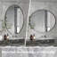 Miroir de salle de bain ovale-552513625-552513624