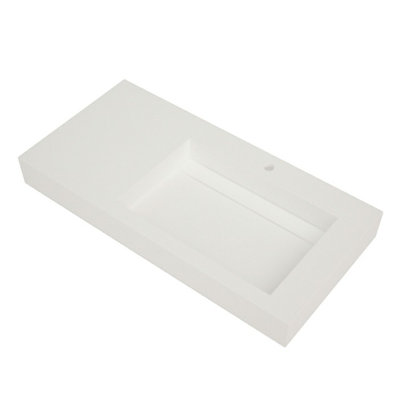 Bathroom Sink 43'' L Bathroom Sink