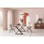 Baron swivel chair in gray-100033623