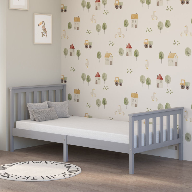 Kids Memory Foam Mattress with Easy Clean Cover, Small Double (4')