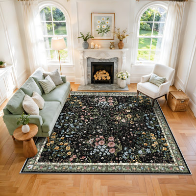 Tapis floral Eden Mughal