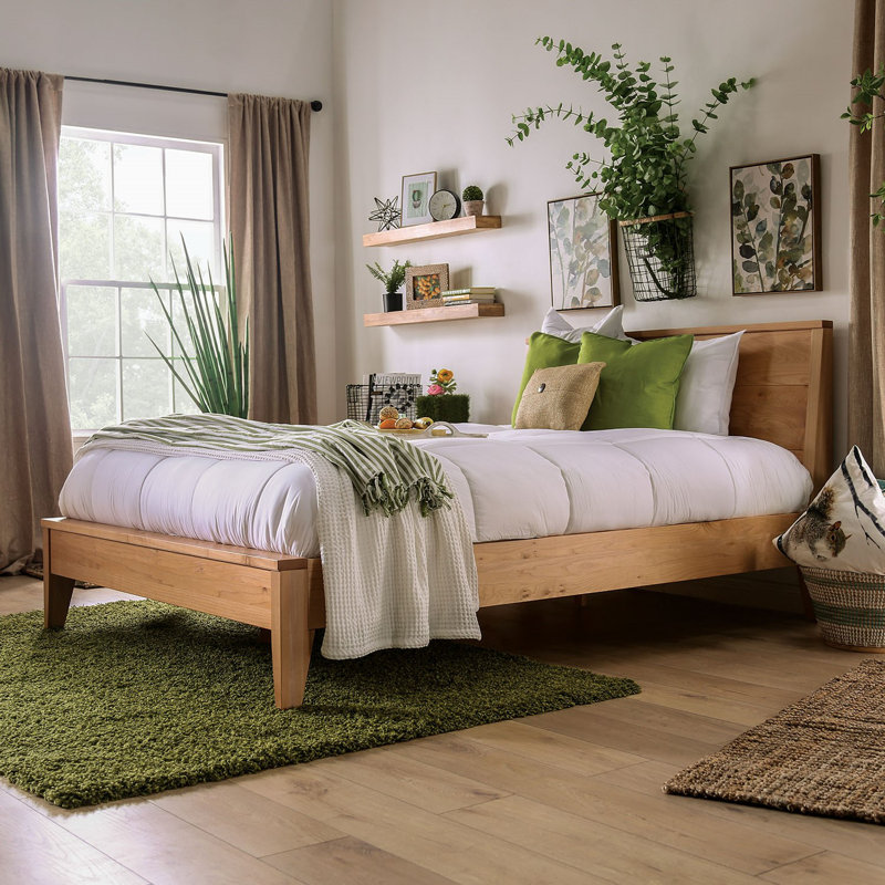 Solid Wood Standard Bed, California King