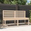 Plattekill Solid Pine Wood Outdoor Bench-1653894395-1653894399