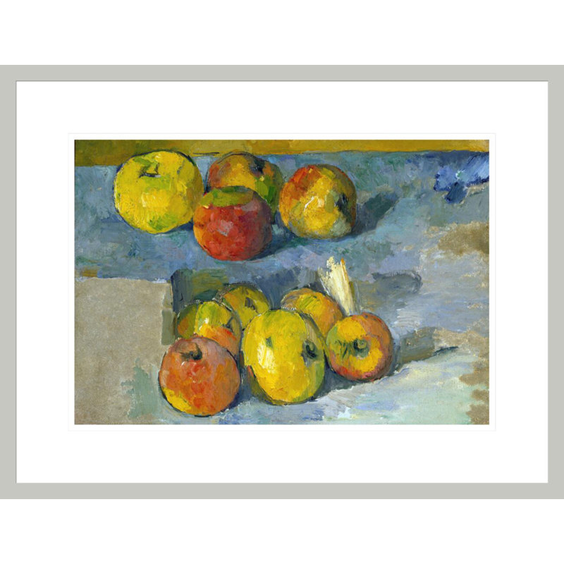 Pommes par Paul Cézanne, H 16,73 po x l 21,75 po