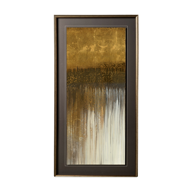 Classic cool 1 by Liz Jardine a Hand Embelished Textured Framed Art Print Matted under Glass, Classic cool 2