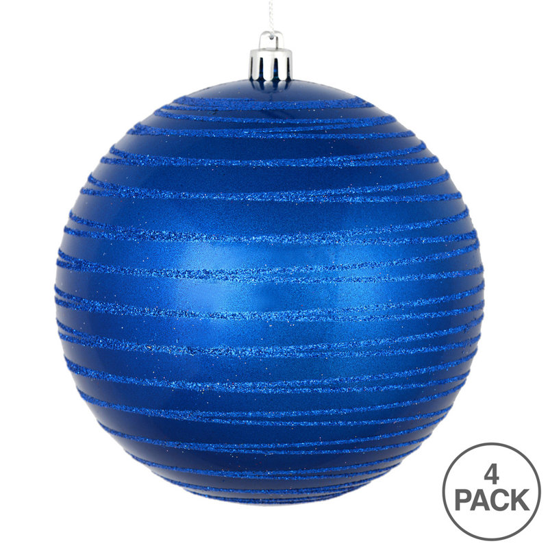 Ornement boule de bonbon, Bonbons, bleu