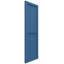 21 1/2"W x 24"H EnduraCore Composite, Four Board Framed Board-n-Batten Shutters, Moss Green (Per Pair - Hardware Not Included)-134531110