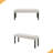 Modern Tufted Linen Dining Bench, Farmhouse Upholstered Entryway Bench With Rubber Wood Legs-899905064