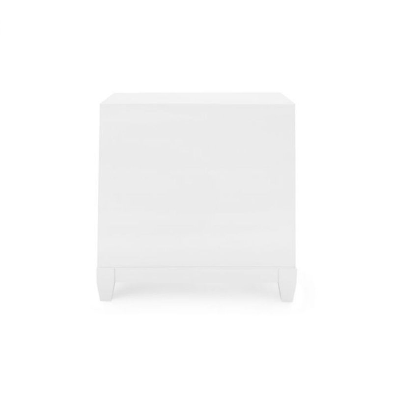 Madison 3 - Drawer Nightstand, Chiffon White