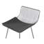 Caillier Upholstered Counter Stool with Metal Frame-2087429060