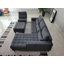 Canapé modulaire en microfibre avec repose-pieds Begraj-700082976-700082979