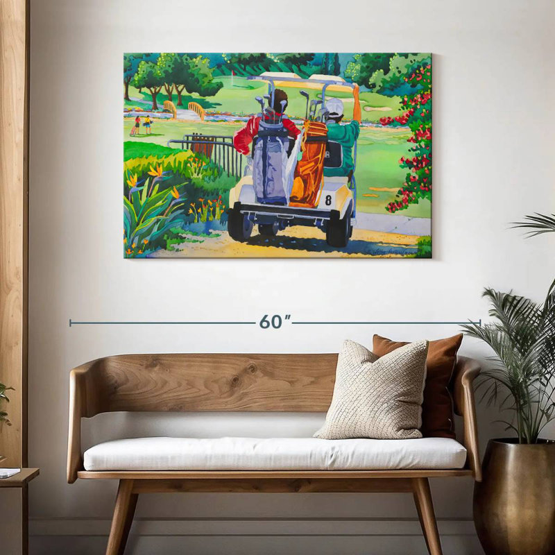 Senne The Golfers, H 30 po x l 45 po