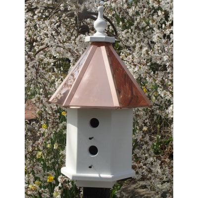 Jaxsone 26'' H x 15'' W x 15'' D Post Birdhouse