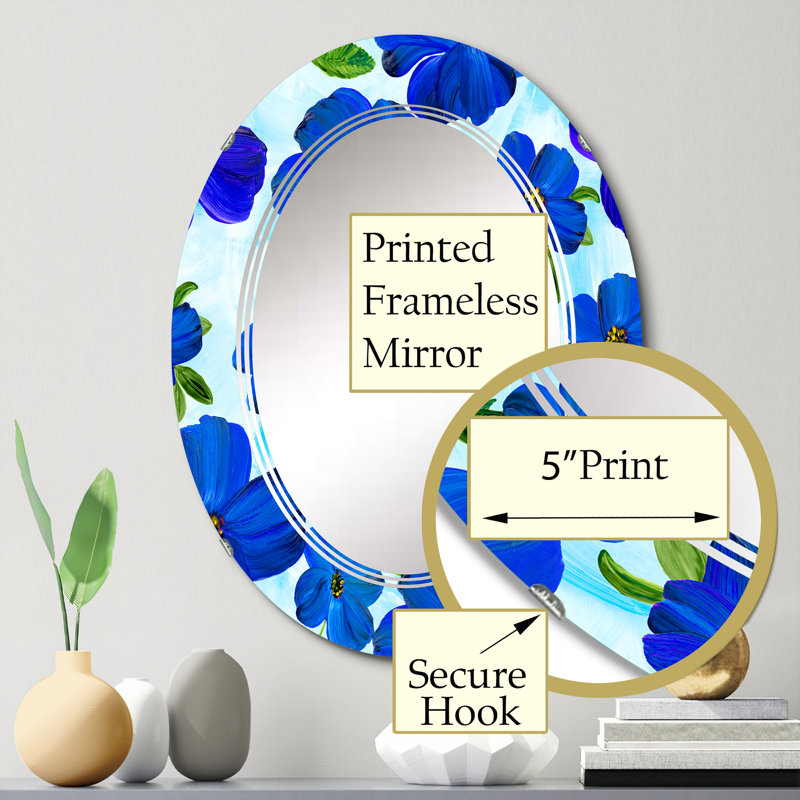 Oval Mirror, 30" x 20"