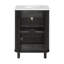 Meuble-lavabo simple 24 po avec comptoir en marbre Nova-112715074