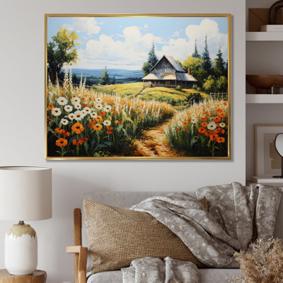 Atronna Farmhouse Seasons Pointillism III - impression