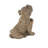 Cole And Grey 1 Piece Resin Textured Dog Planter With Antique Pot Set