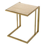 Cocktail Marble End Table