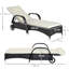 Ronning 200cm Long Reclining Single Chaise with Cushions-37020915