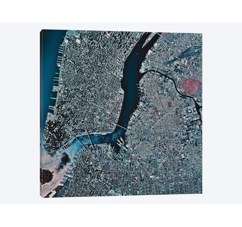 «New York, New York I» par Stocktrek Images, impression sur toile tendue, H 37 po x l 37 po x P 1,5 po, Toile tendue