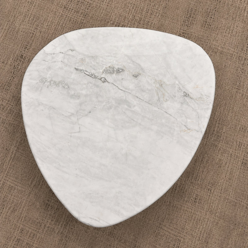 Jade Medium Coffee Table with Calacata Marble