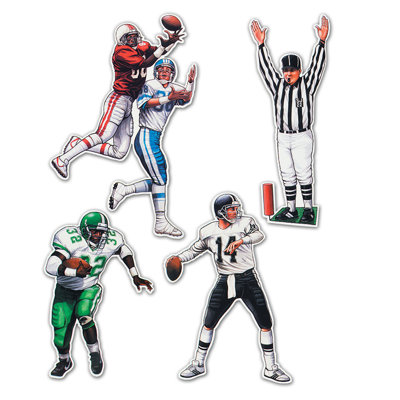 Football Figures - 17"-22" - Pack of 12