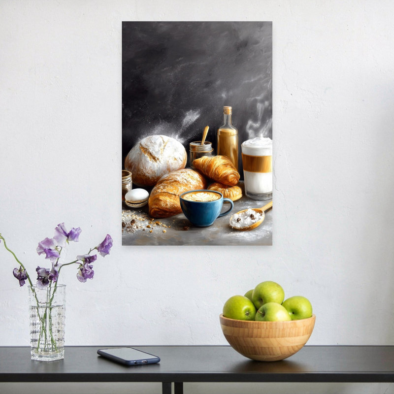 Art mural rustique contemporain contemporain, 24" H x 16" W