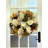 Fall Wreath with Hydrangeas, Leaves and Pampas