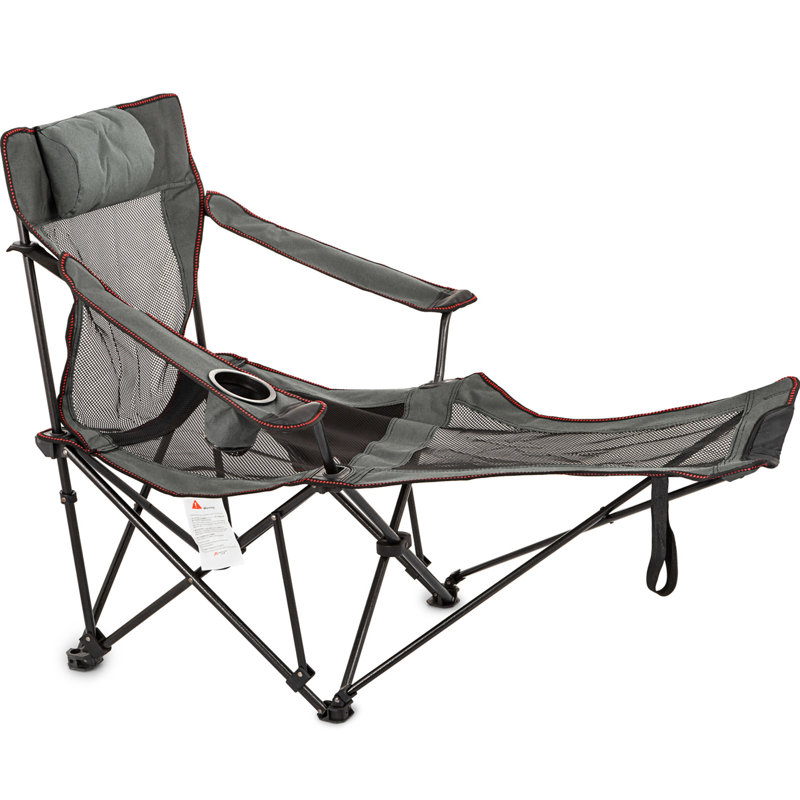 Chaise de camping Huipio, gris