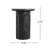 Jamison Outdoor Lightweight Concrete Side Table