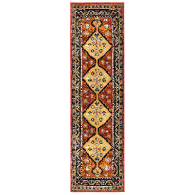 Tapis rouille / doré Southwestern