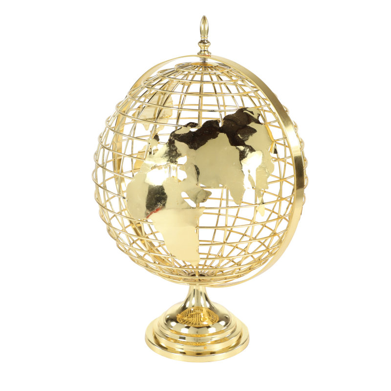 Metal Tabletop Globe