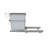 Undersink Chrome Steel Pullout Waste/Trash Container-104597116