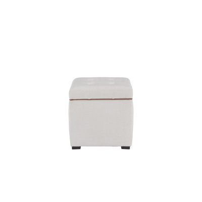 Tami Button Tufted Storage Ottoman