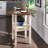 Pulukan Counter Height Drop Leaf Dining Table-84497193-84497191
